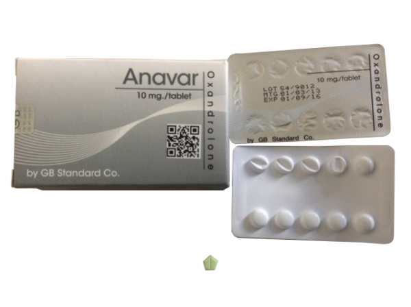 Anavar 10 Oxandrolone 10mg 50tablets/Bottle Co. GB Standard