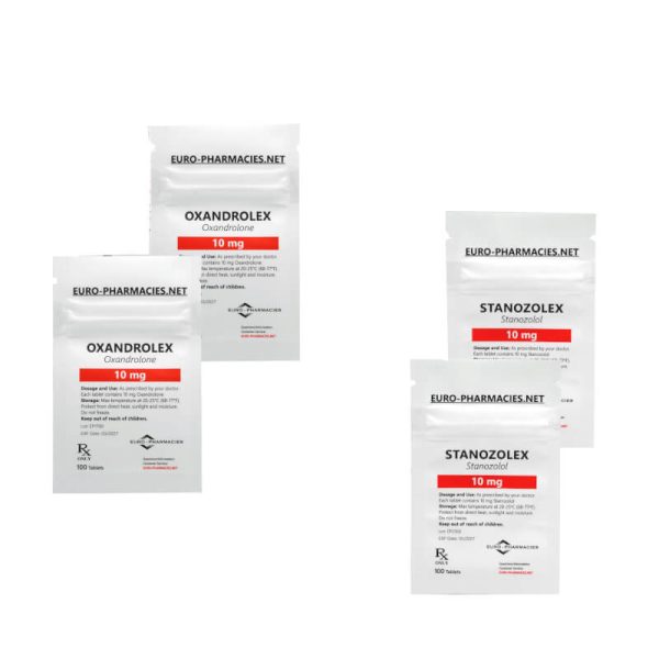 Pack Sèche Euro Pharmacies - Anavar / Winstrol (6 semaines)