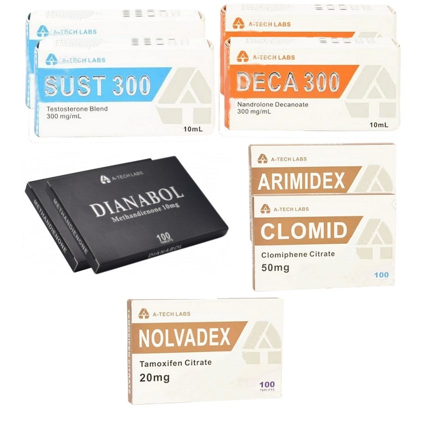 PACK 2 CYCLE PRISE DE MASSE SUSTANON DECA DURABOLIN DIANABOL A Tech