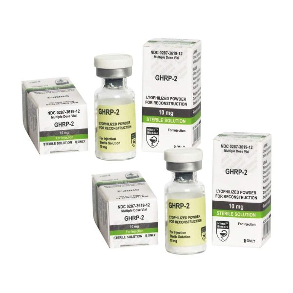 PACOTE COM 2 GETPEPTIDES PARA GANHO DE MASSA METÁLICA - GHRP PARA Iniciantes - HILMA BIOCARE