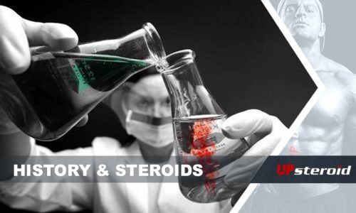 Qual é a história do uso de esteróides anabolizantes?