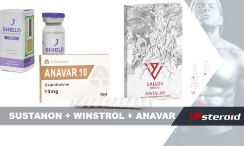 Can Sustanon be combined with Anavar and Winstrol?