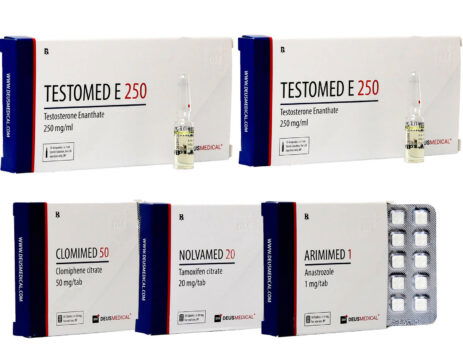 Mass Gain Pack - Enantato de testosterona Deus Medical