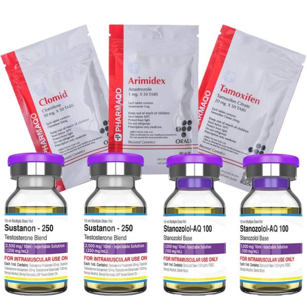 Pack Prise de Masse Sèche - SUSTANON / WINSTROL - Pharmaqo Labs