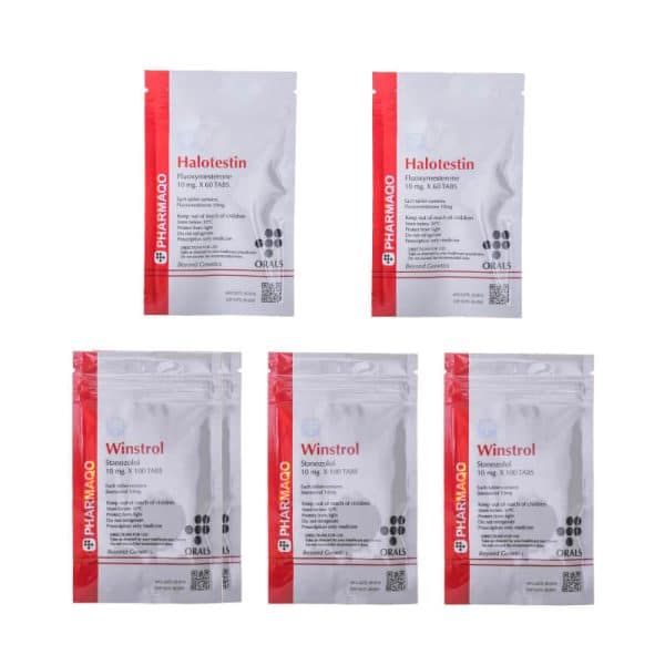 Pack endurance Halotestin Winstrol Stéroides oraux Pharmaqo Labs