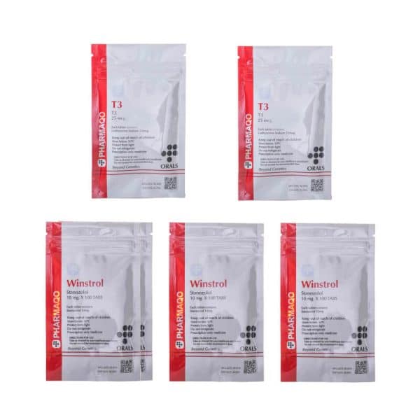 Pack Perte de poids Pharmaqo Labs - Winstrol/ T3 Cytomel