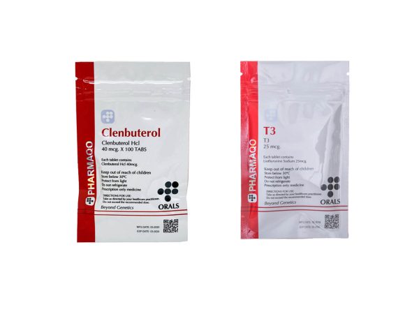 Weight loss pack for women Pharmaqo Labs CLENBUTEROL T3 8 weeks
