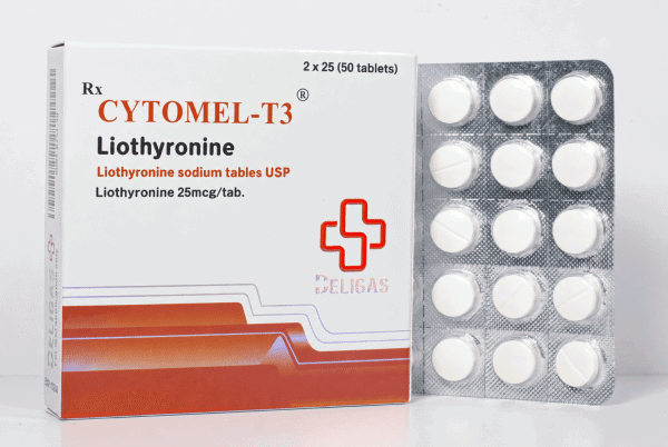 Cytolmel T3 (25 mcg) - Beligas (internacional)
