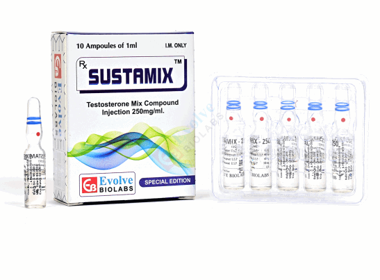 Sustanon (Testosterones Mix) (10x1ml amps) - EVOLVE