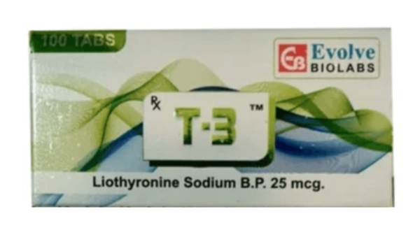 T3 (Liothyronin sodium) (100 Pills) - Evolve Biolabs