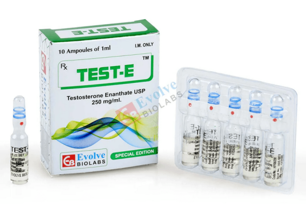 Testosterone Enanthate 250mg/ml (10x1ml amps) - Evolve Biolabs