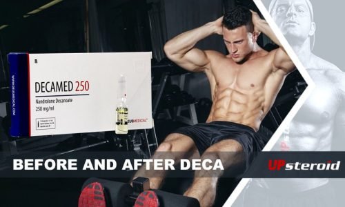Before and after using Deca Durabolin Steroid Injection