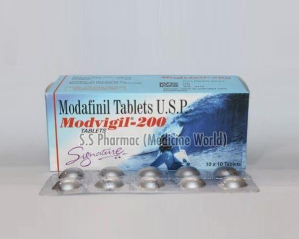 Modvigil Modafinil 200 - Signature Pharma