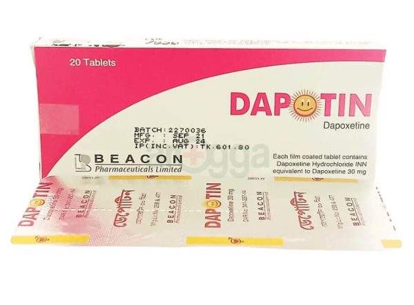 DAPOTIN Dapoxetine 30mg - PharmaPCT-USA