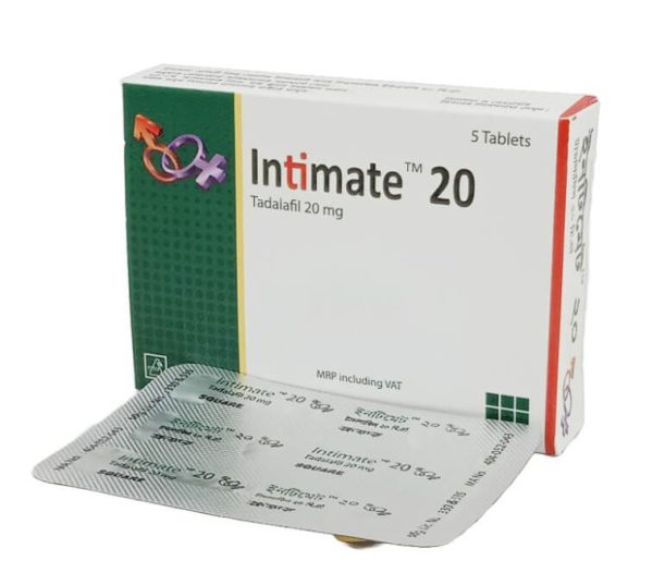 Intimate (Tadalafil) 20mg 5tabs - PharmaPCT-USA