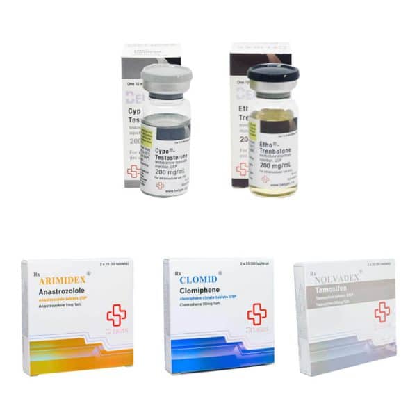 PACK PRISE DE MASSE SECHE Testosterone Cypionate + Trenbolone Enanthate (10 semaines) Beligas pharmaceuticals International