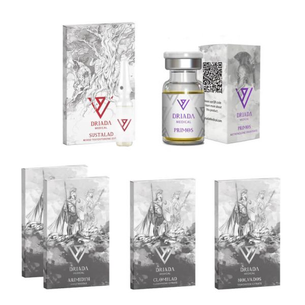 Pack Prise de Masse Sèche -  DRIADA MEDICAL - Sustanon / Primobolan (8 semaines)