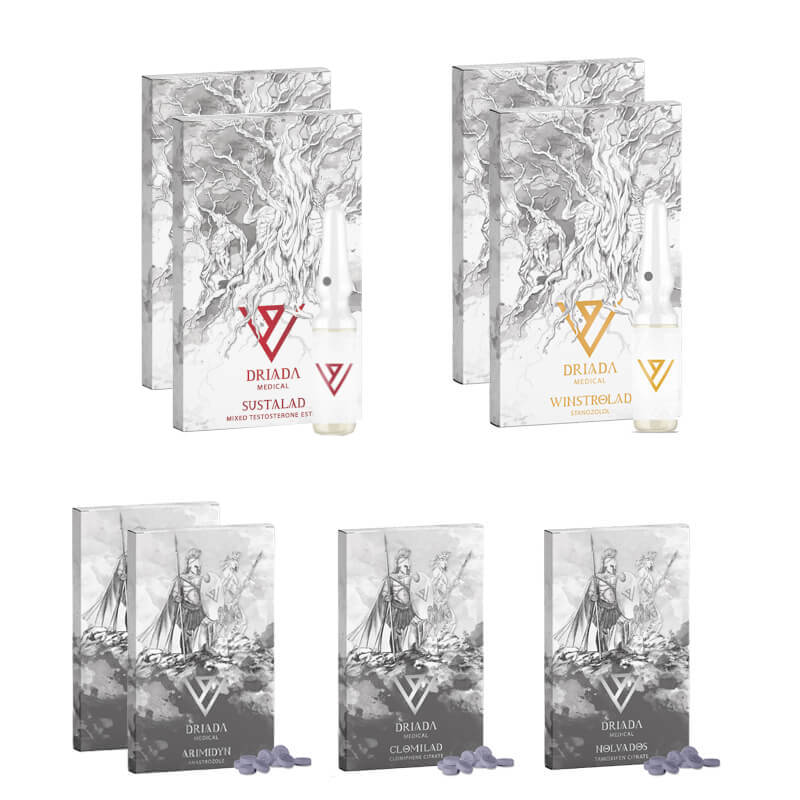 Pack Prise de Masse Sèche SUSTANON WINSTROL DRIADA