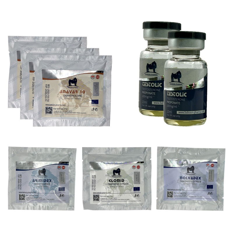 Pack Strenght PTO Anavar Test P 6 weeks Baboon Pharma