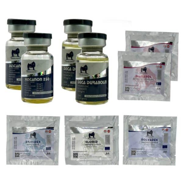 Pack prise de masse LEVEL III (INJECT) SUSTANON + DECA + DIANABOL (8 semaines) Baboon Pharma