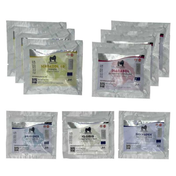 Pack prise de masse seche Steroides oraux Dianabol Winstrol 8 semaines Baboon Pharma