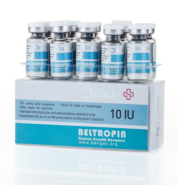 Human Growth Hormones 10IU x 10 Flacons - Beligas