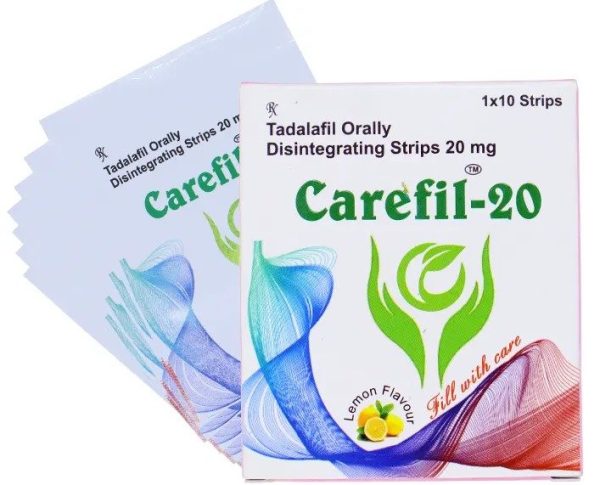 Carefill 20mg ODS - Tadalafil ODS - 100 tabs - Pharmacy-EU
