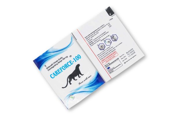 Careforce CT 100mg - Sildenafil Chewable - 100 tabs - Pharmacy-EU