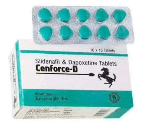 Cenforce D 160 mg - Sildenafil+Dapoxetine - 100 tabs - Pharmacy-EU