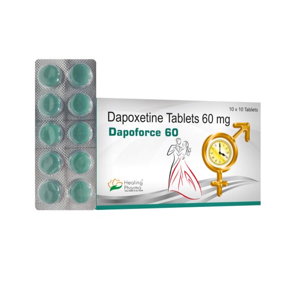 Dapoforce 60mg - Dapoxetine - 100 tabs - Pharmacy-EU