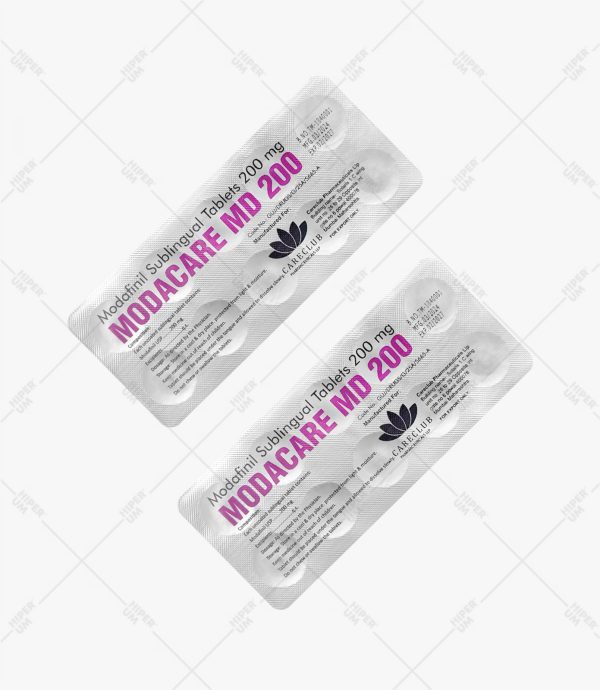 Modacare MD 200mg - Modafinil Tab USP - 100 tabs - Pharmacy-EU