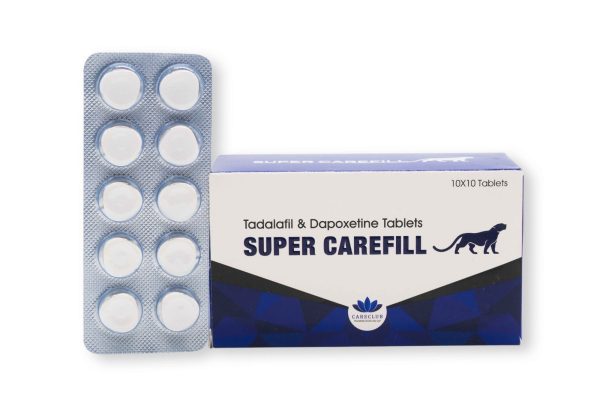 Super Carefill - Tadalafil+Dapoxetine - 100 tabs - Pharmacy-EU