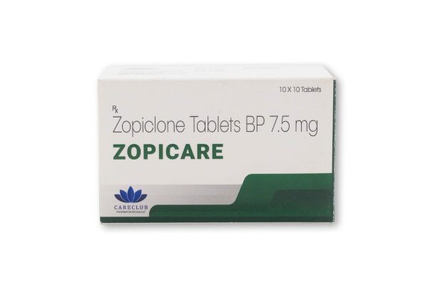 Zopicare 7.5mg - Zopiclone - 100 tabs - Pharmacy-EU