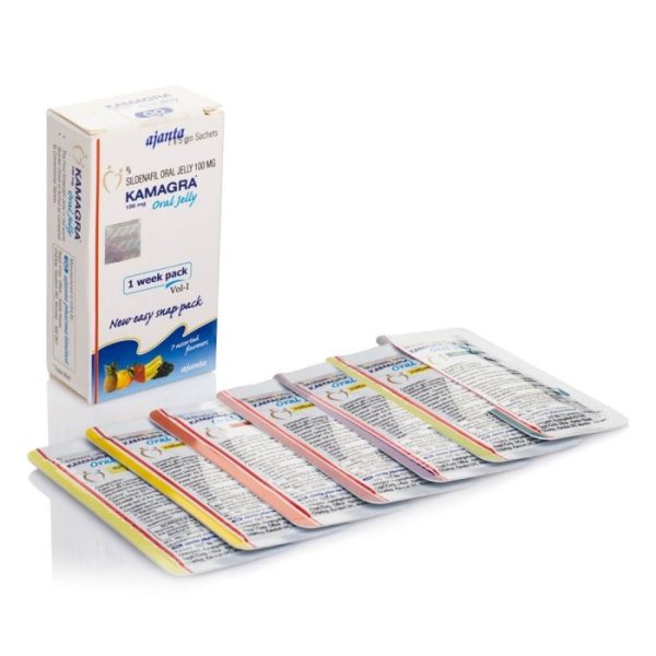 Kamagra Oral Jelly - Sildenafil Oral Jelly - 1x7 - Pharmacy-EU
