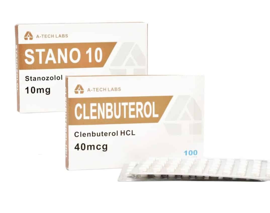 Pack Introduction perte de poids pour femme Winstrol+ Clenbuterol A Tech Labs (8 Semaines)