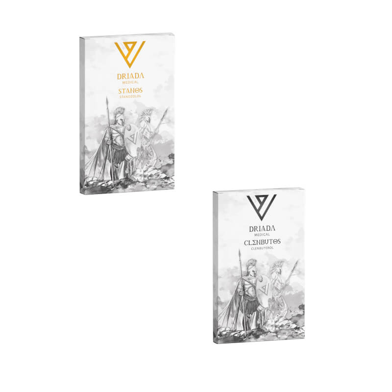 Pack Introduction perte de poids pour femme Winstrol+ Clenbuterol Driada (8 Semaines)