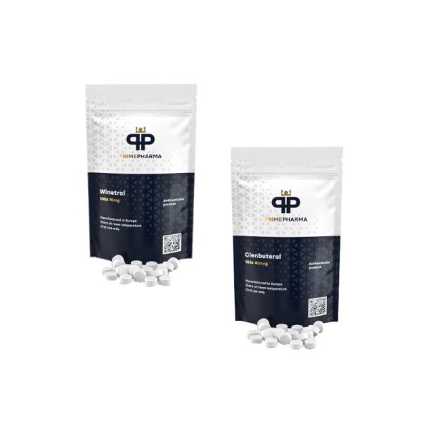 Pack Introduction perte de poids pour femme Winstrol+ Clenbuterol Prime (8 Semaines)