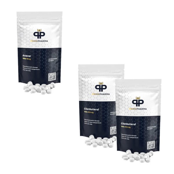 Pack perte de poids avancé pour femme Anavar Clenbuterol 8 semaines Prime Pharma