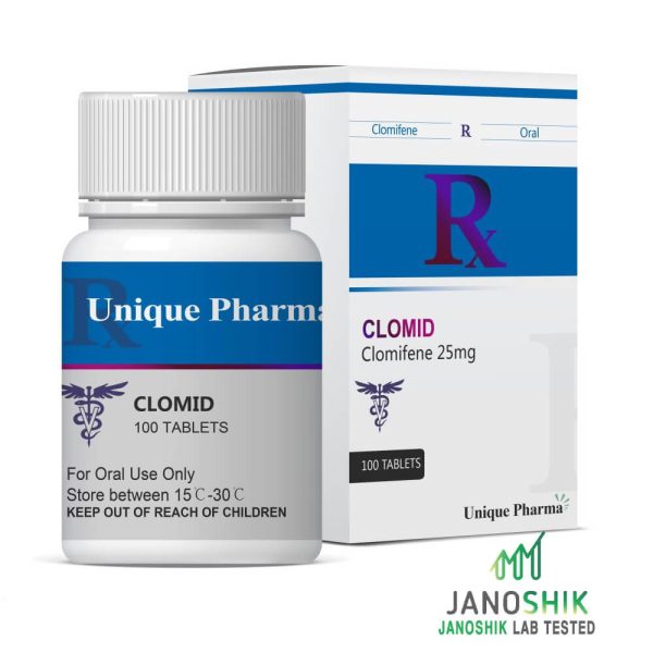 Clomid 100x25mg - UNIQUE-PHARMA