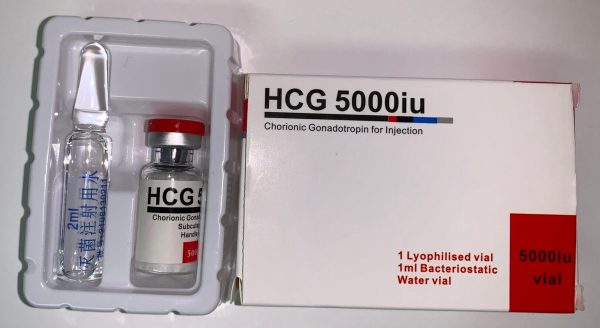 HCG 5000iu + eau - UNIQUE-PHARMA
