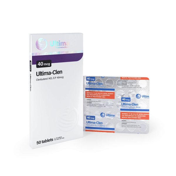 Ultima-Clen 40mcg tab 50tabs - Ultima International