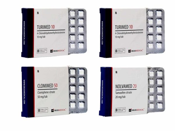 14 LEAN MASS GAIN PACK TURINABOL PROTECTION PCT 4 weeks Deus Medical