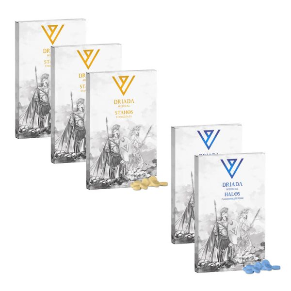 PACK ENDURANCE - Driada Medical - HALOTESTIN/ WINSTROL ( Stéroïdes oraux ) 8 Semaines
