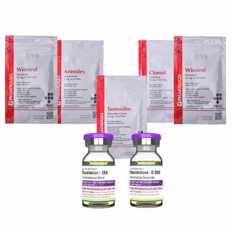 Lean mass pack Classic ORAL INJECT 8 weeks Sustanon Deca Winstrol PHARMAQO LABS 1