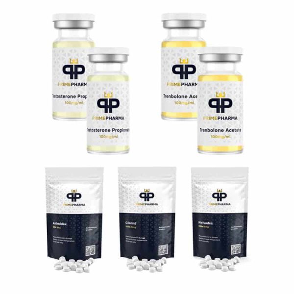 Pack Prise de Masse sèche - Prime Pharma - Testostérone Propionate/Trenbolone Acetate (6 Semaines)