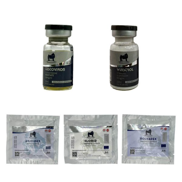 Pack Muscle Maigre - Test-E / Winstrol Injection - 8 semaines - Baboon Pharma