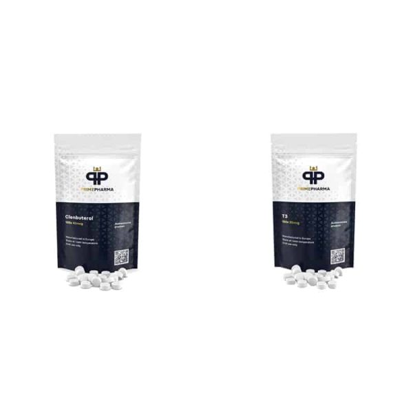 Pack Perte de poids Prime Pharma  - Clenbuterol / T3