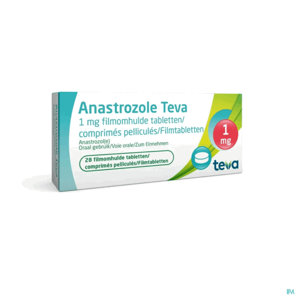 ANASTRAZOL 1 MG TEVA 28 TAB