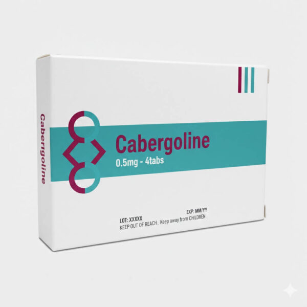 CABERGOLINE 0.5 MG 4 TABS