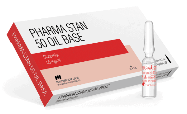 Pharmastan 50 ampollas (10 x 1 ml x 50 mg) PHARMACOM